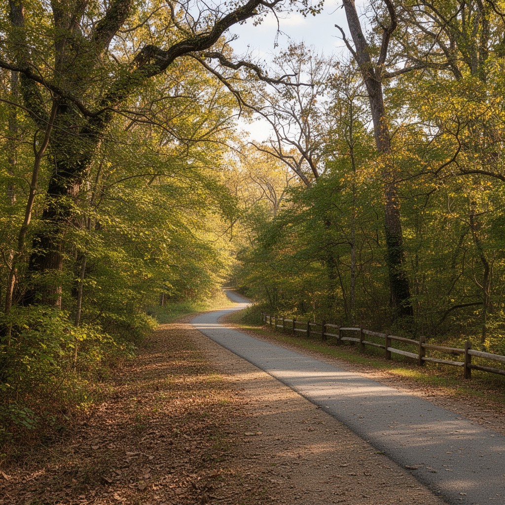 AI-generated illustration of Battle Road Trail