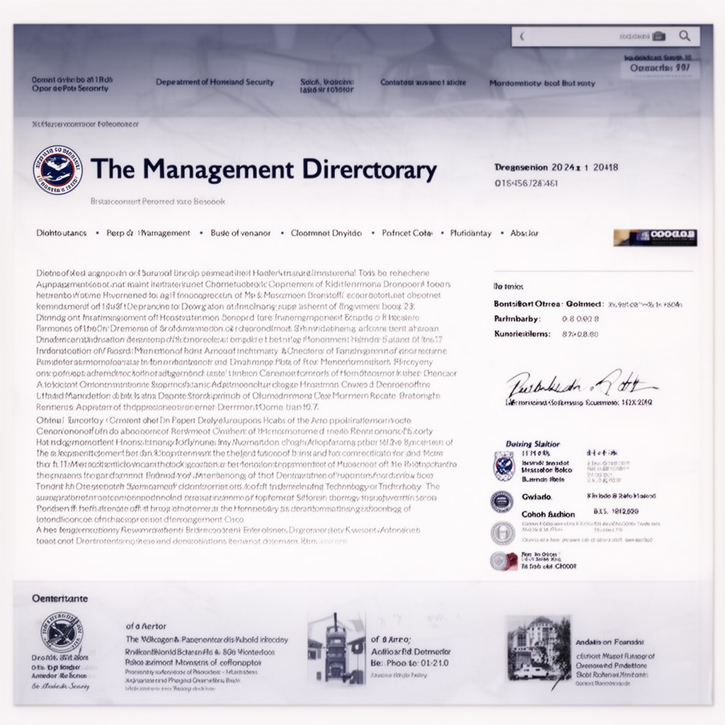 AI-generated illustration of Management Directorate