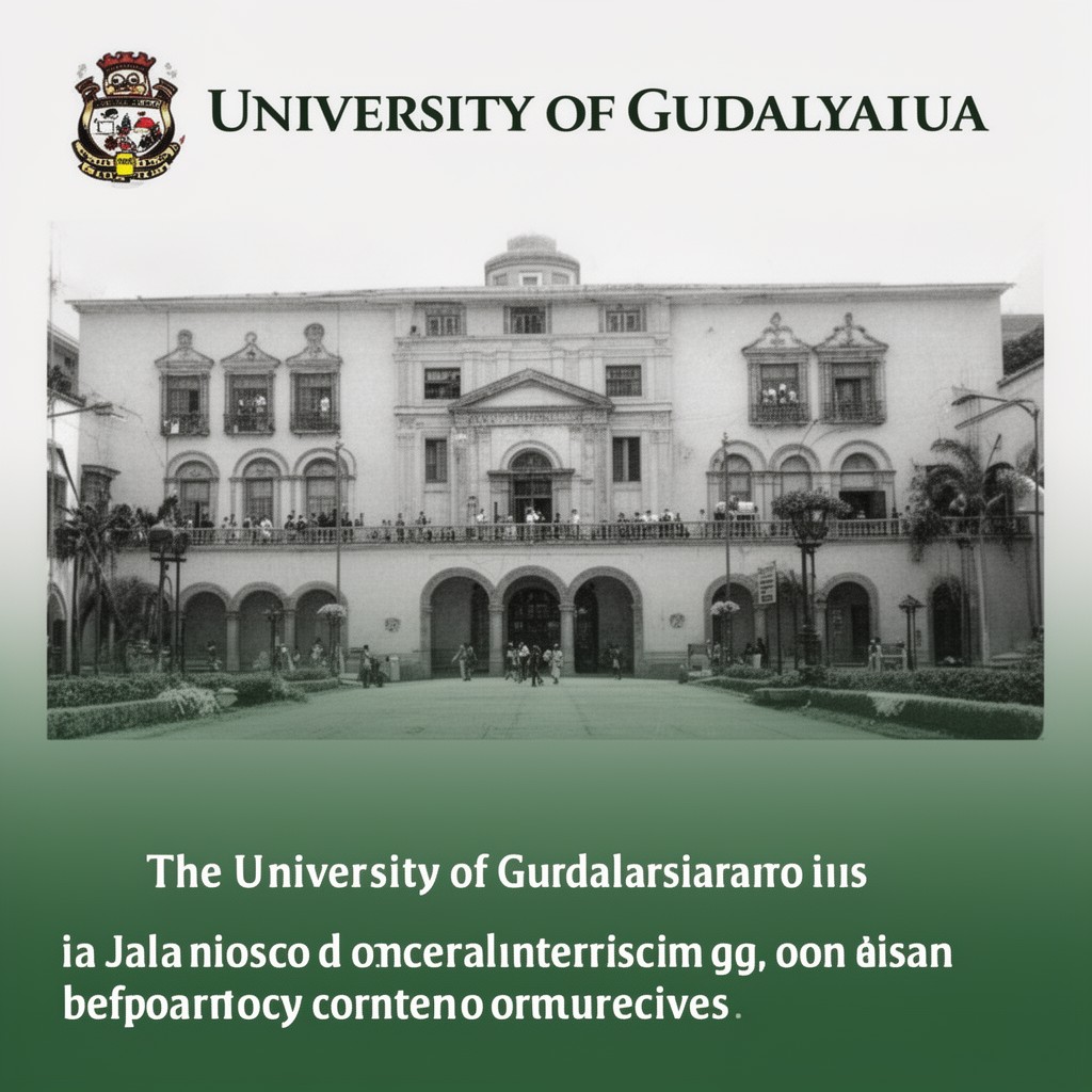 AI-generated illustration of University of Guadalajara
