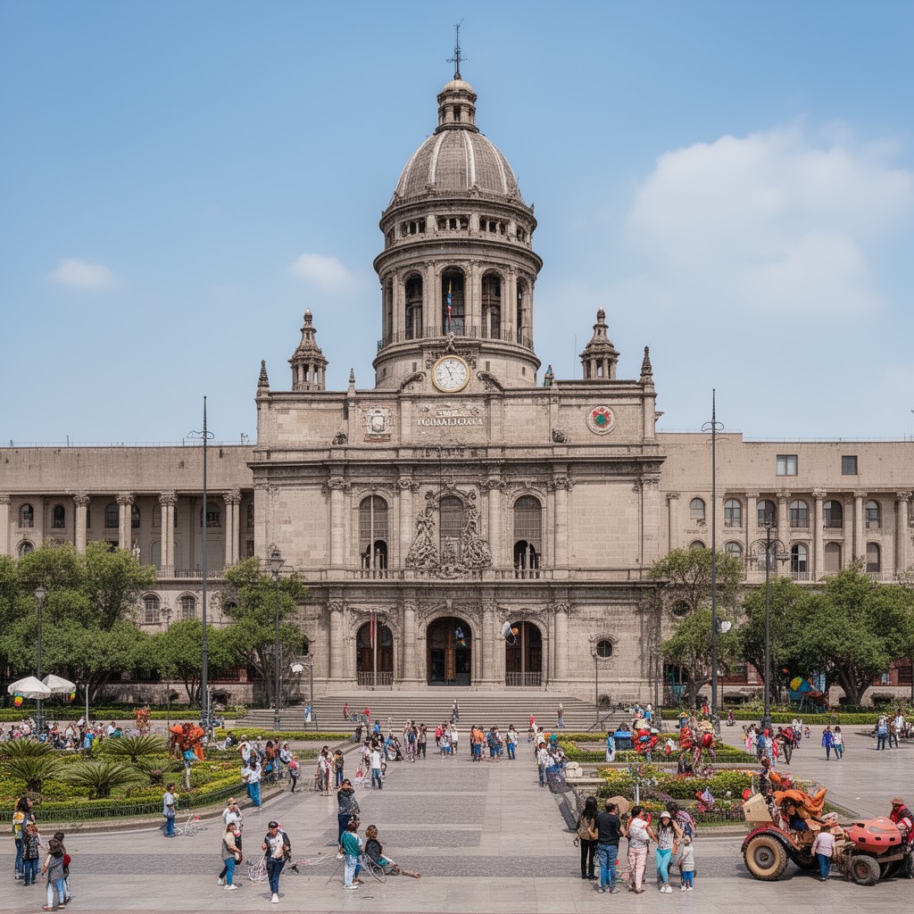 AI-generated illustration of Municipal government of Guadalajara