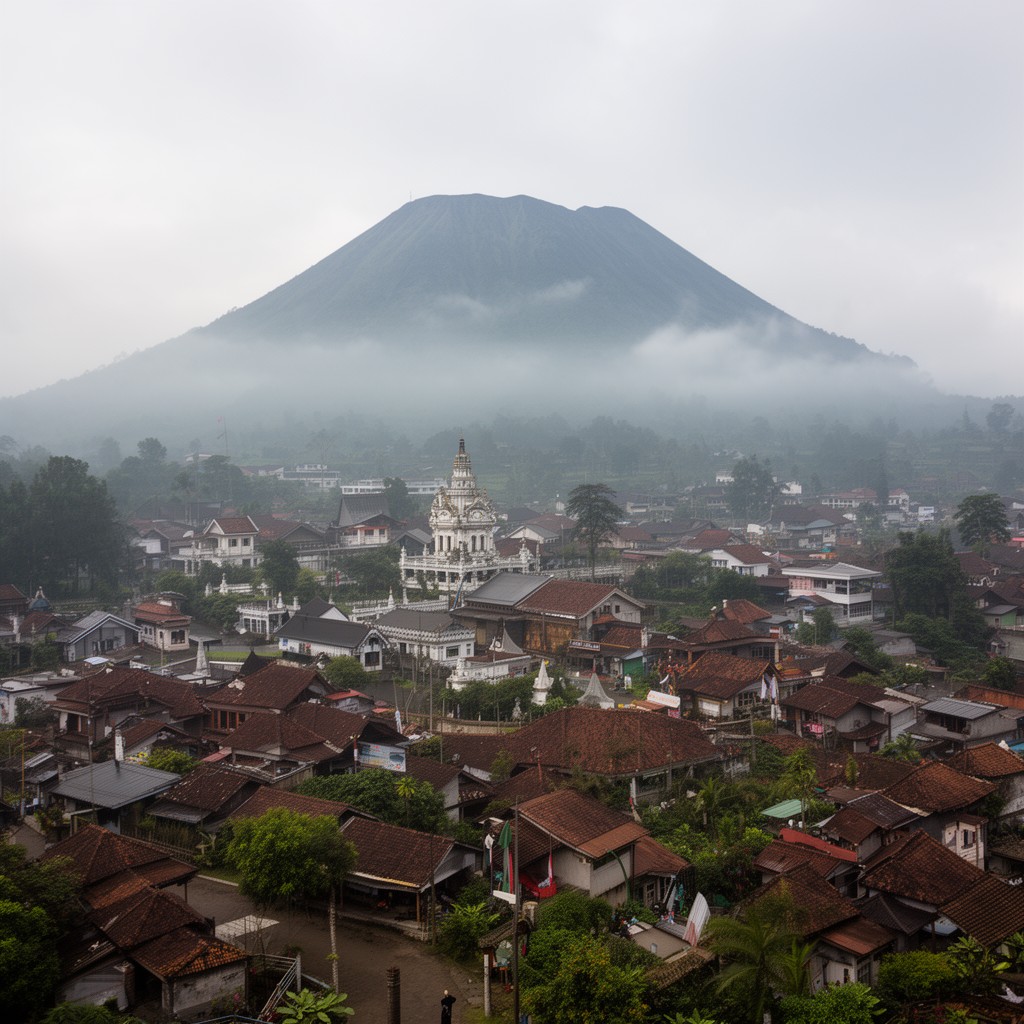 AI-generated illustration of Malang