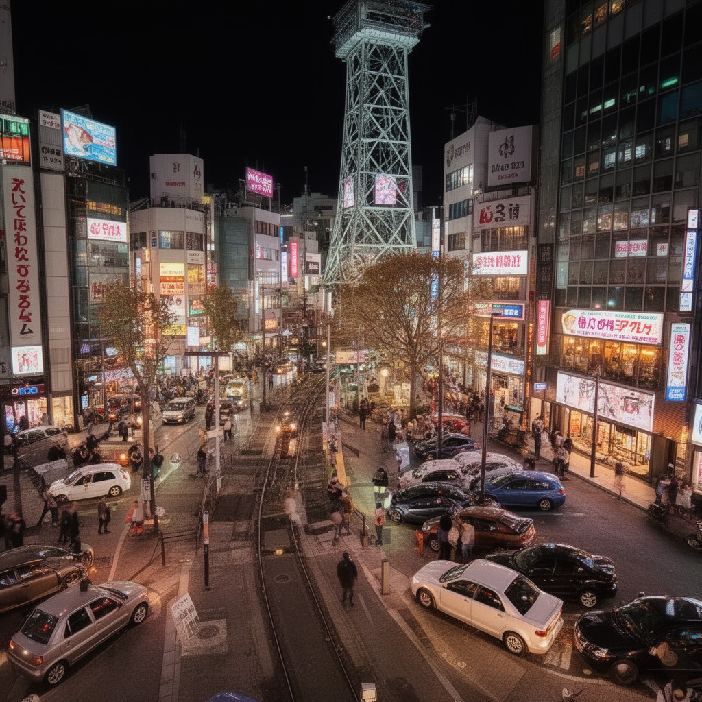 AI-generated illustration of Dogenzaka
