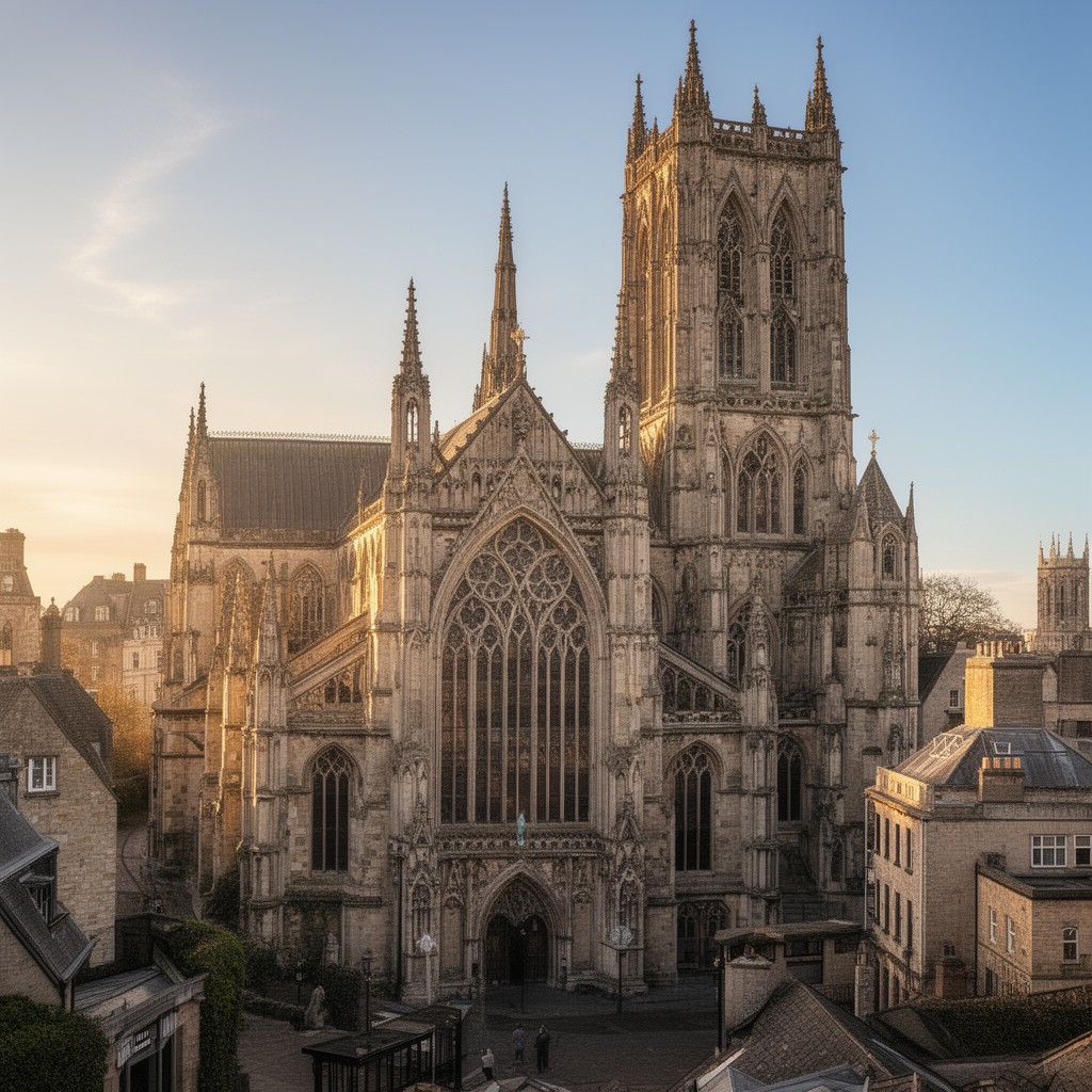 AI-generated illustration of York Minster