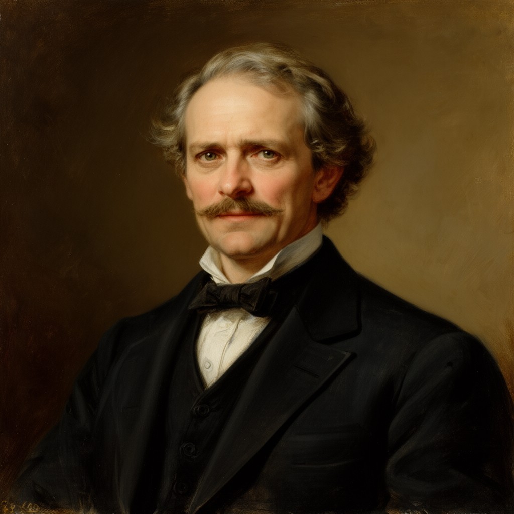 AI-generated illustration of John Taylor Johnston