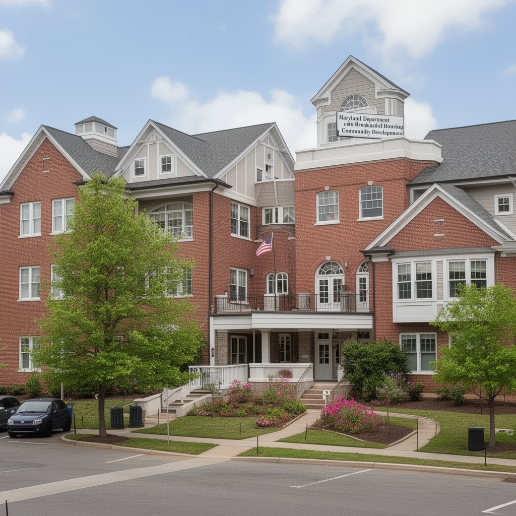 AI-generated illustration of Maryland Department of Housing and Community Development