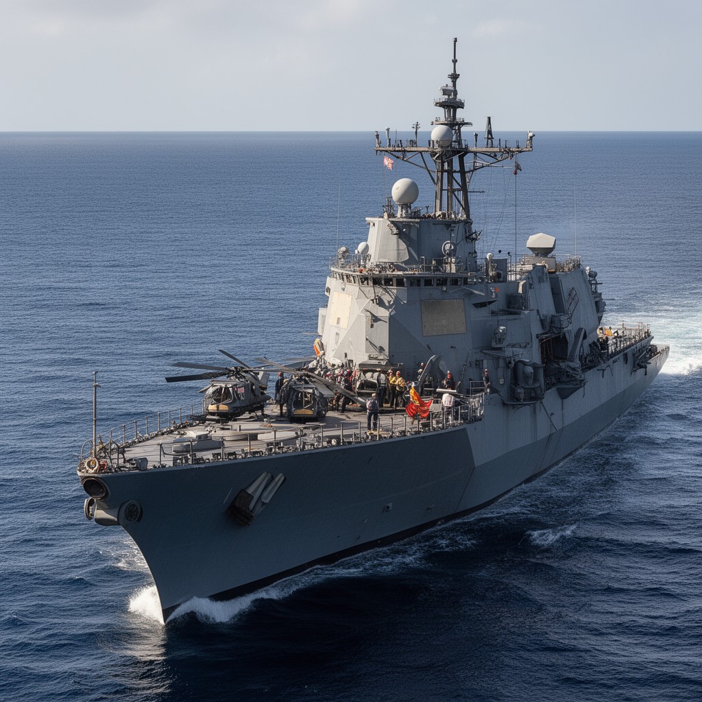 AI-generated illustration of Royal Australian Navy