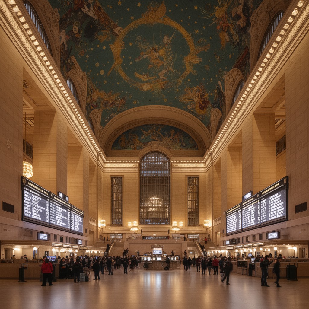 AI-generated illustration of Grand Central Terminal