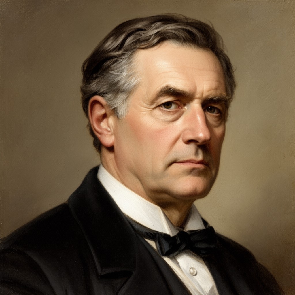 AI-generated illustration of Ulrich von Wilamowitz-Moellendorff