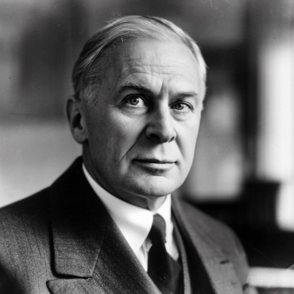 AI-generated illustration of Ernst von Weizsäcker