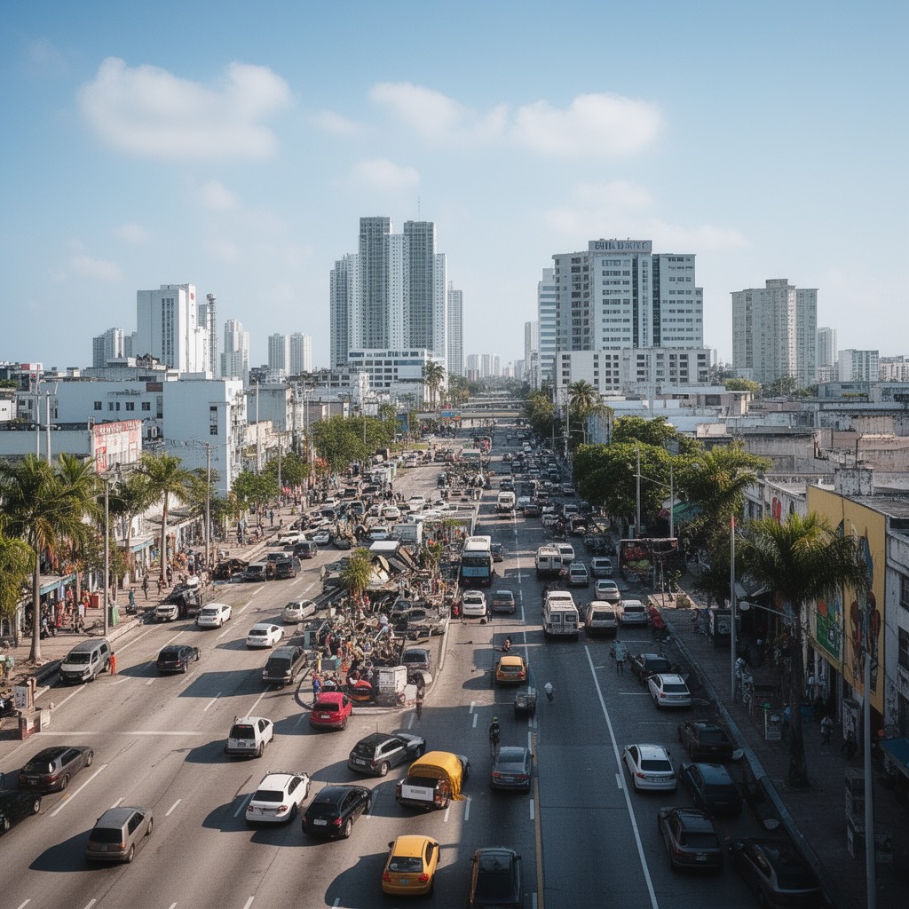 AI-generated illustration of Hialeah, Florida
