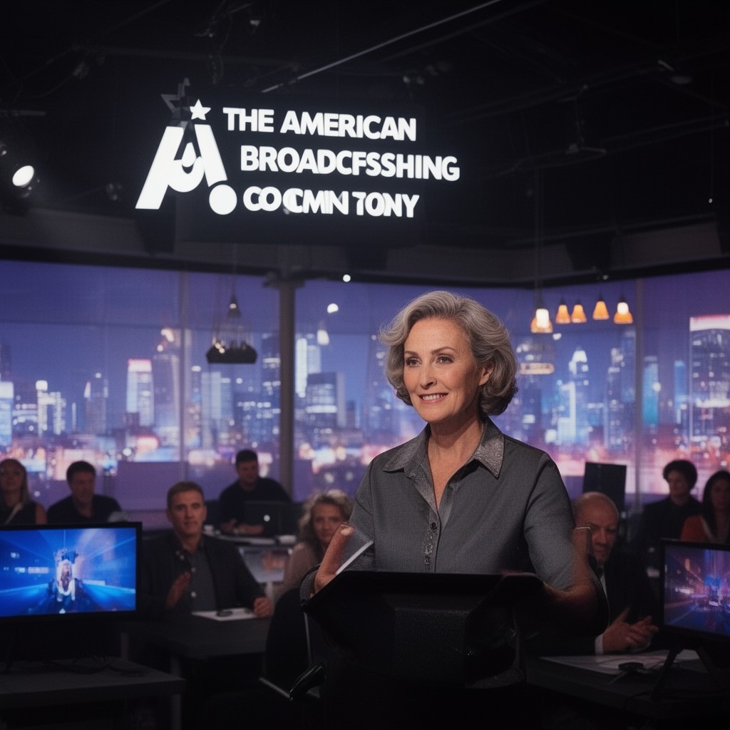 AI-generated illustration of American Broadcasting Company