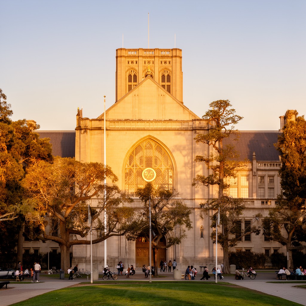 AI-generated illustration of University of California, Berkeley