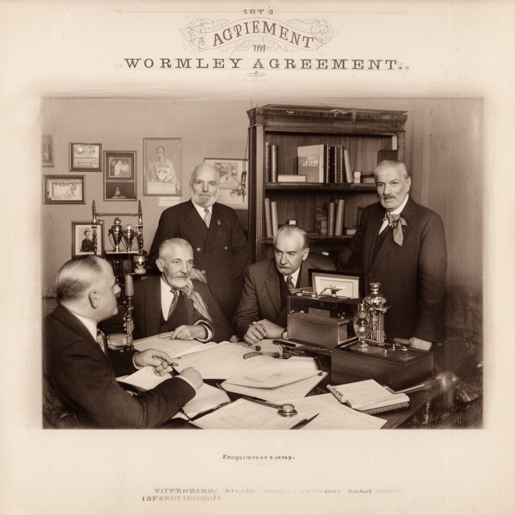 AI-generated illustration of Wormley Agreement