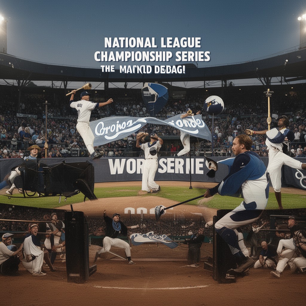 AI-generated illustration of National League Championship Series