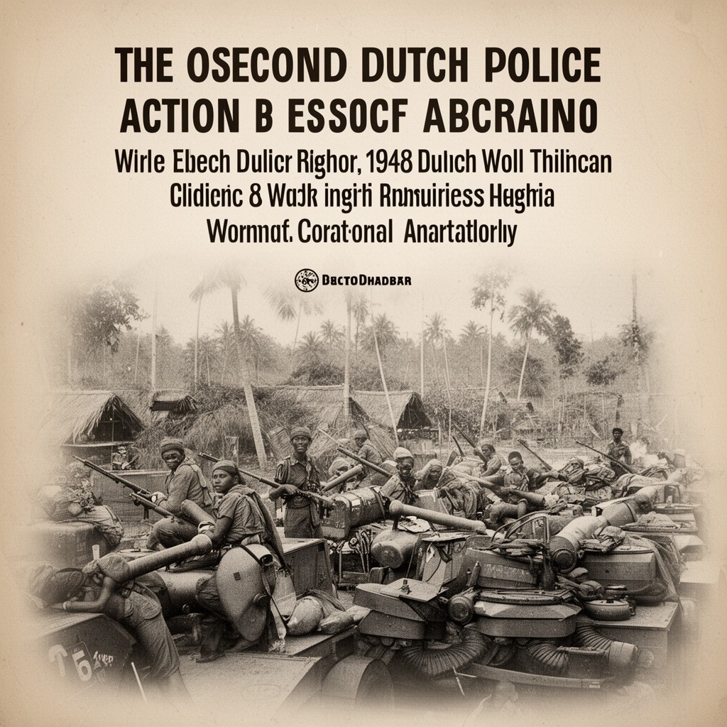 AI-generated illustration of Second Dutch Police Action