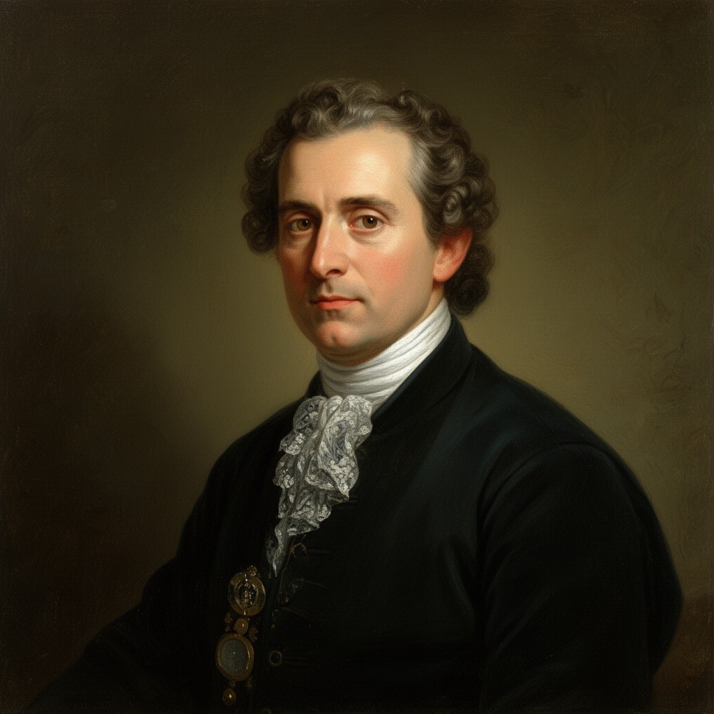 AI-generated illustration of Joseph-Louis Lagrange