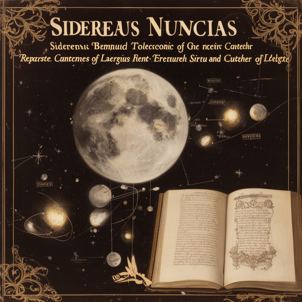 AI-generated illustration of Sidereus Nuncius