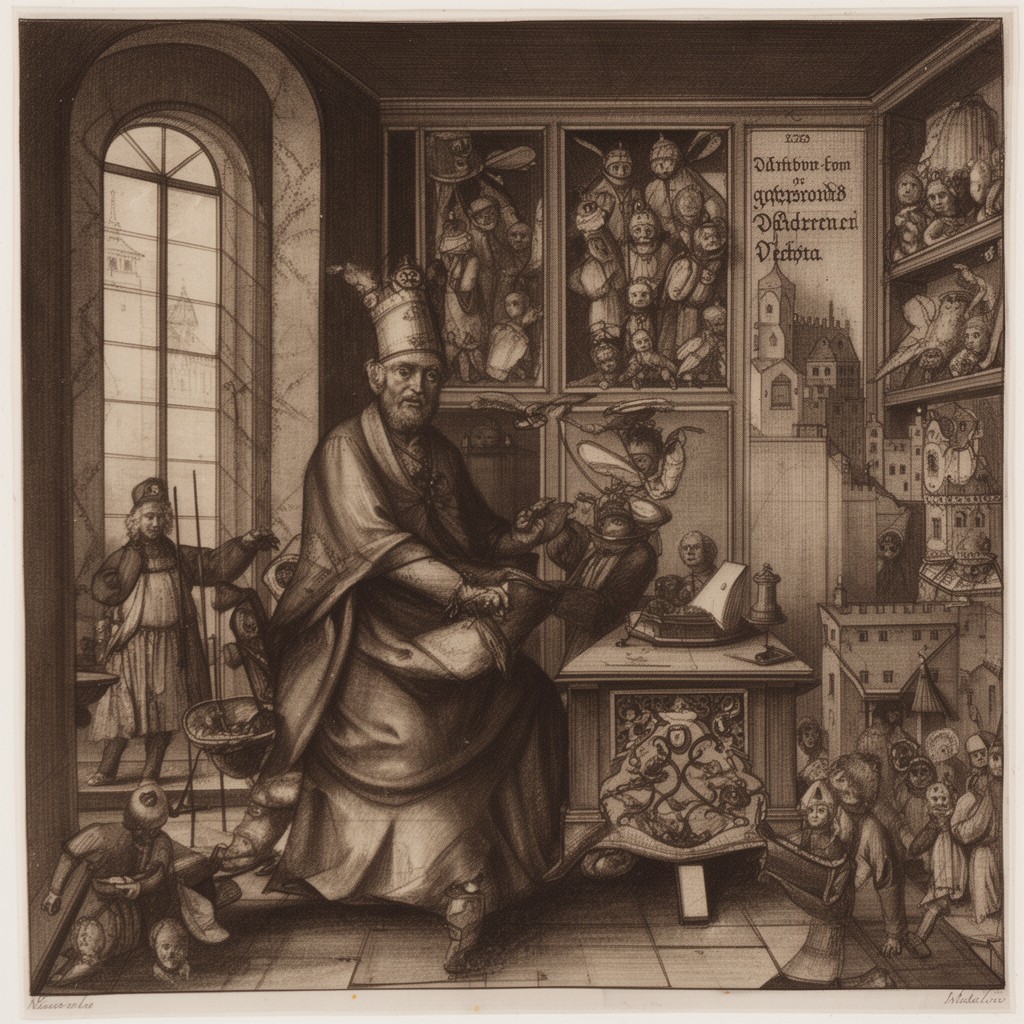 AI-generated illustration of Count of Vechta