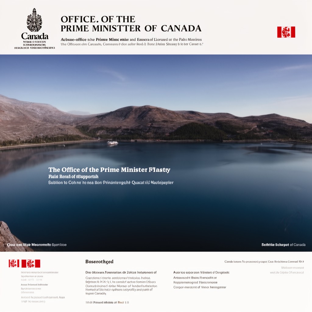 AI-generated illustration of Office of the Prime Minister of Canada
