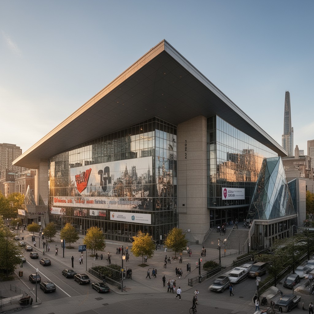 AI-generated illustration of Shaw Centre