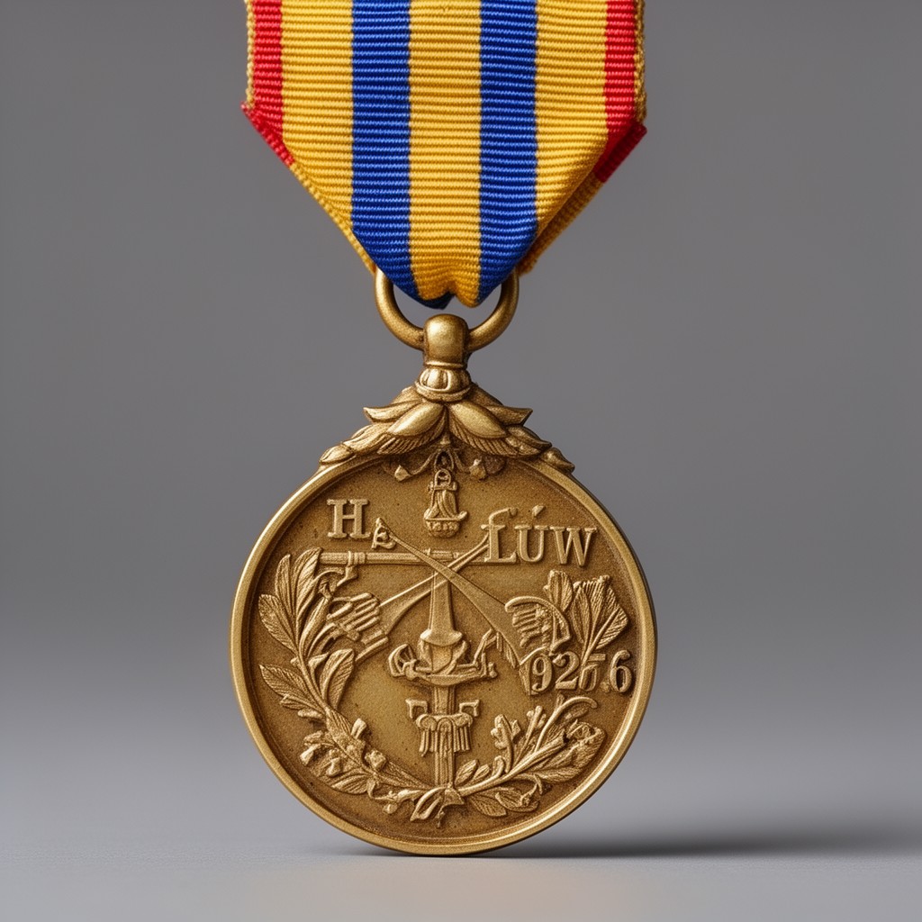 AI-generated illustration of Medal of Freedom (1945)