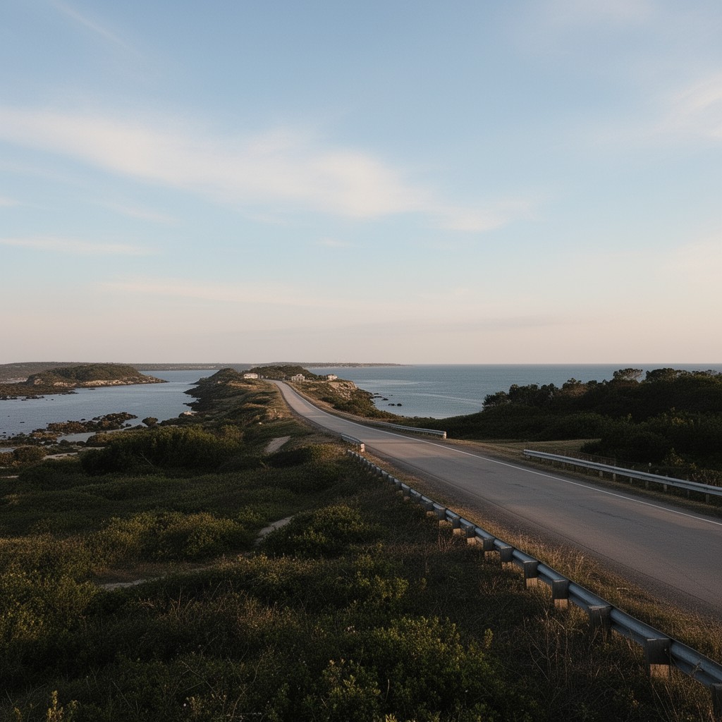 AI-generated illustration of Dike Road