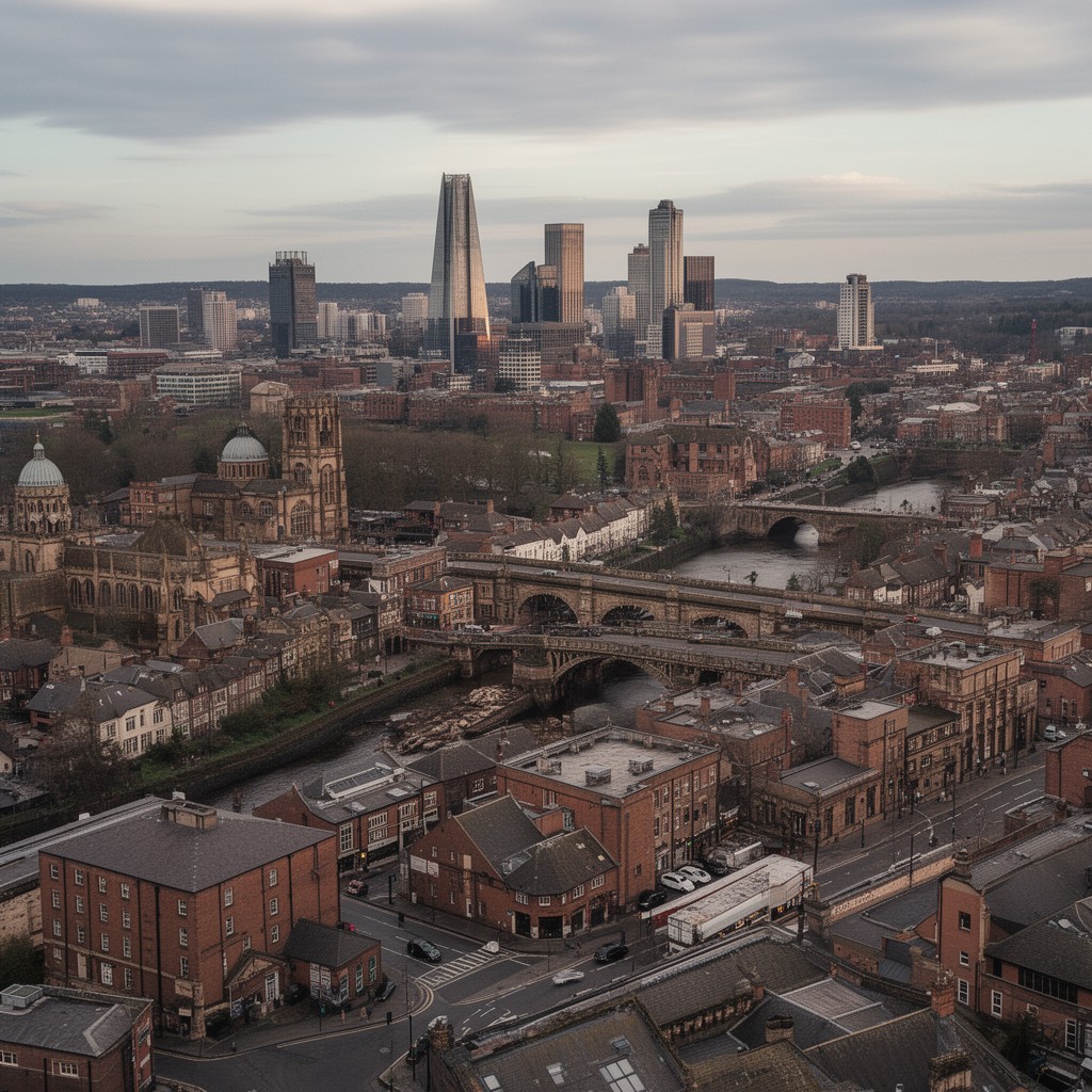 AI-generated illustration of Tameside