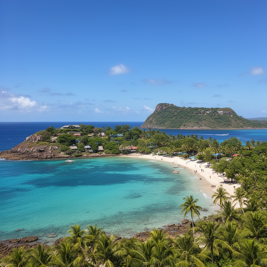 AI-generated illustration of Seychelles
