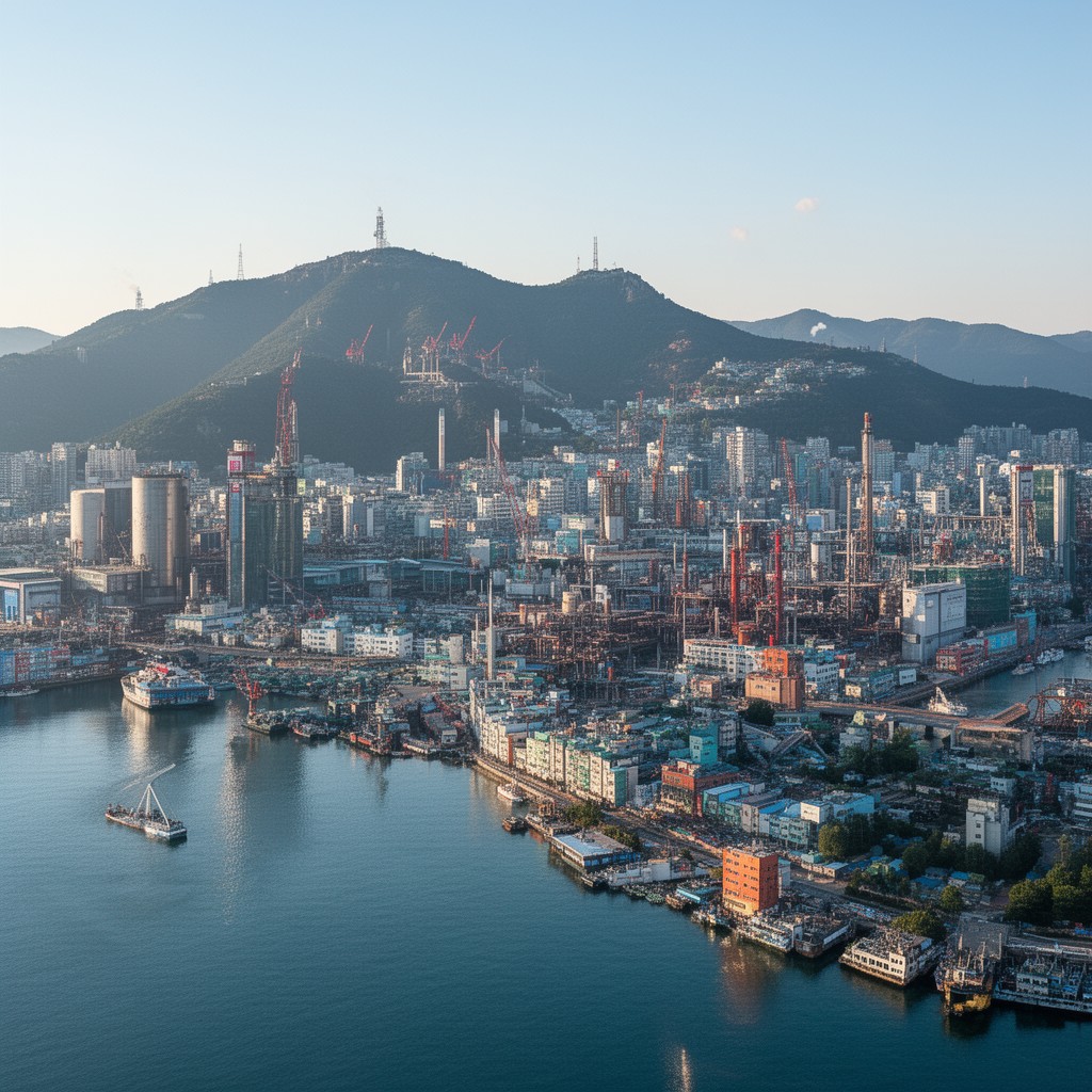 AI-generated illustration of Yeongnam region