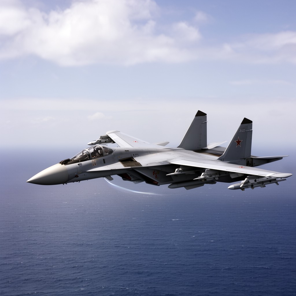AI-generated illustration of MiG-29