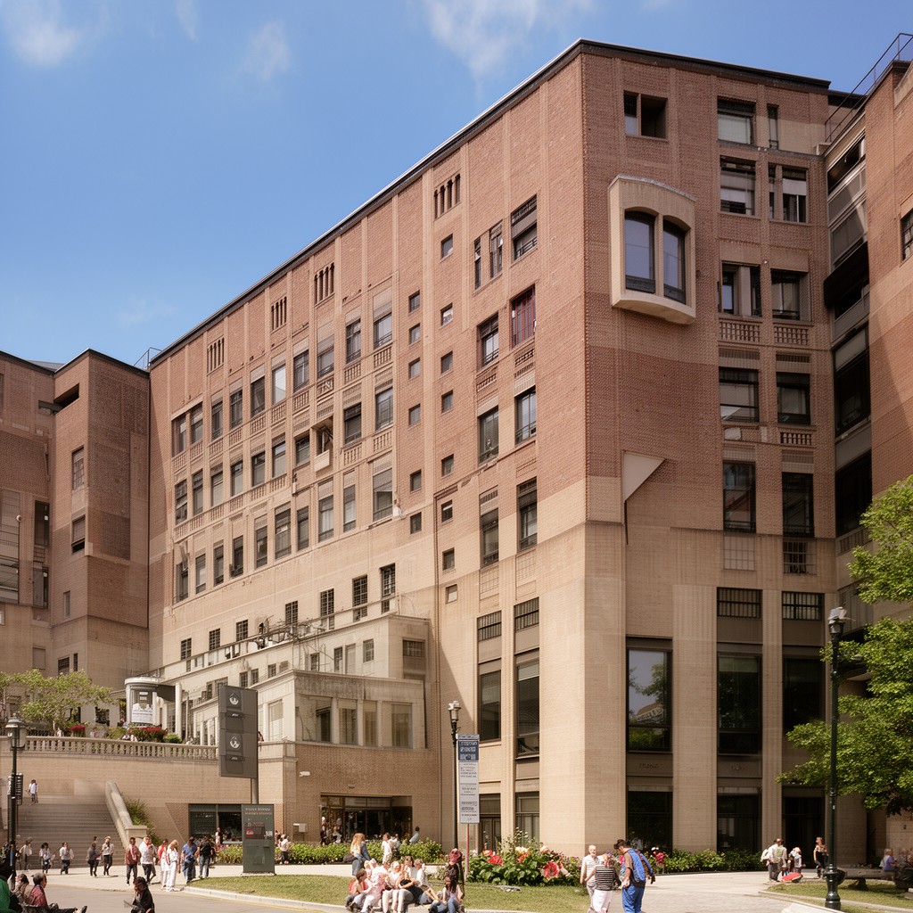 AI-generated illustration of Harvard research institutes