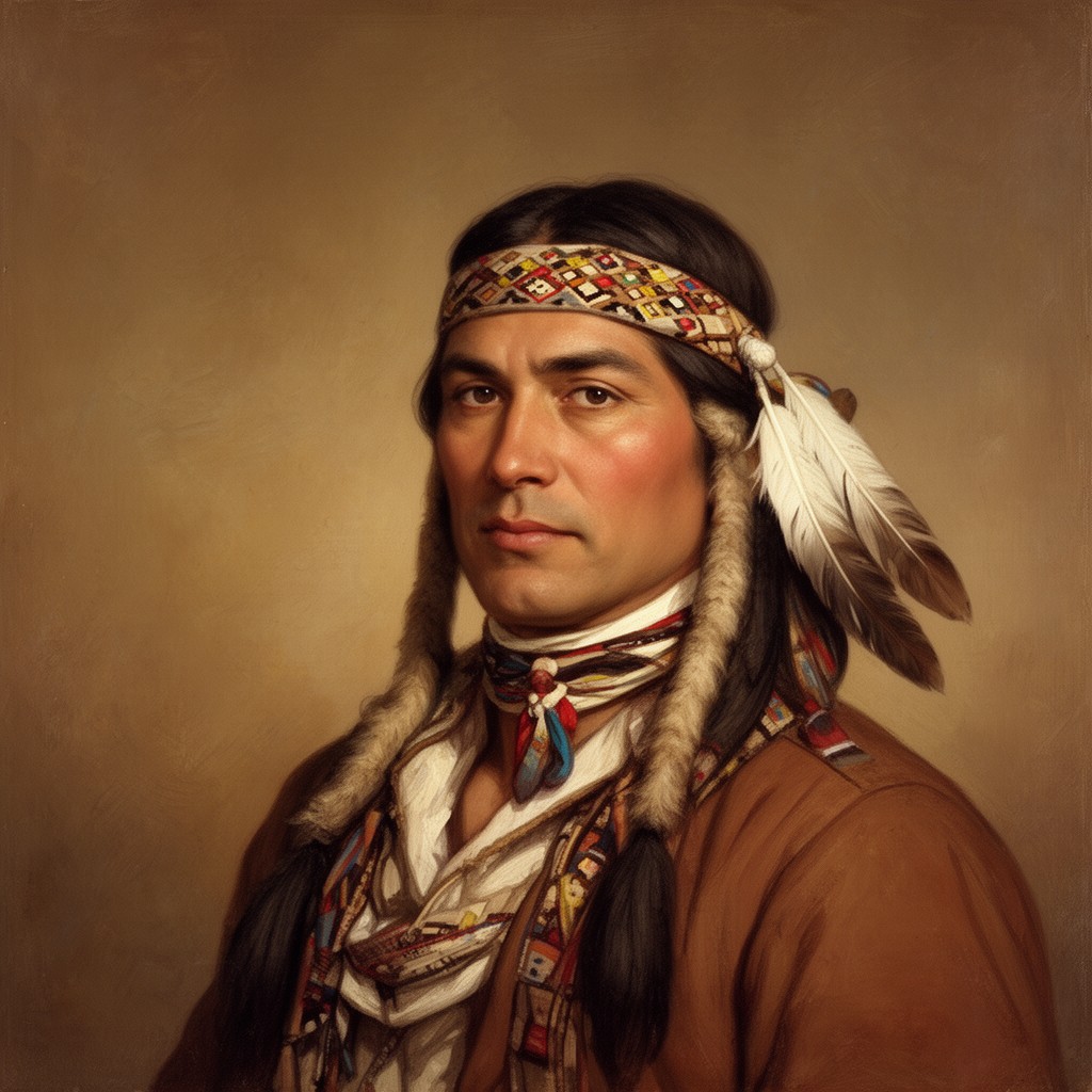 AI-generated illustration of Tecumseh