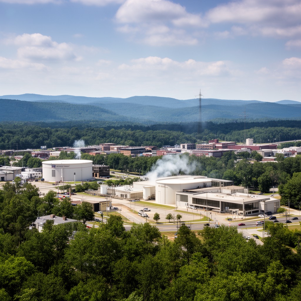 AI-generated illustration of Anderson County, Tennessee