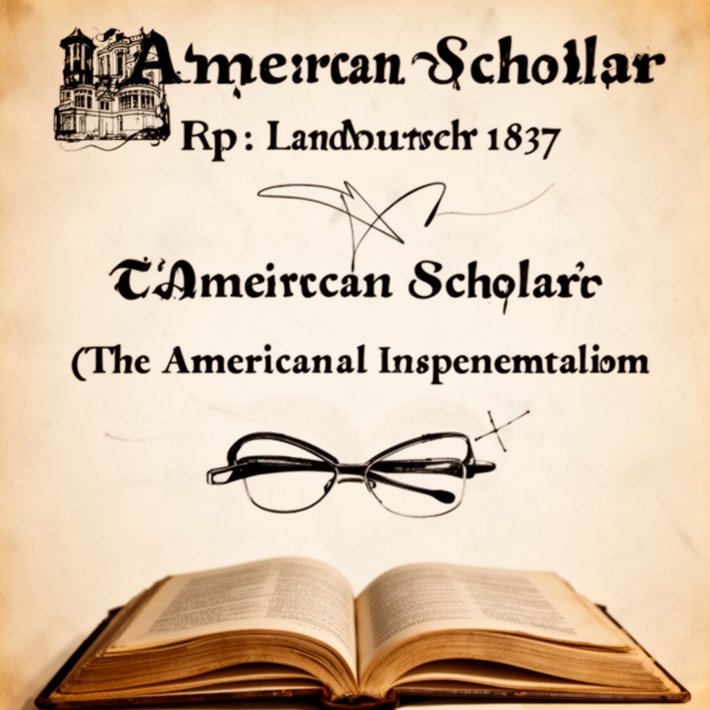AI-generated illustration of The American Scholar