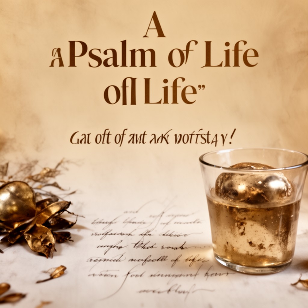 AI-generated illustration of A Psalm of Life