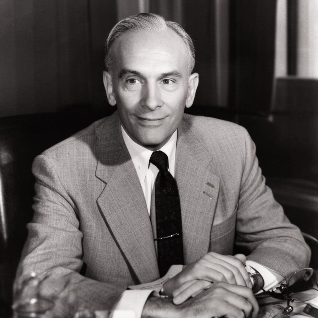 AI-generated illustration of Earle Cabell