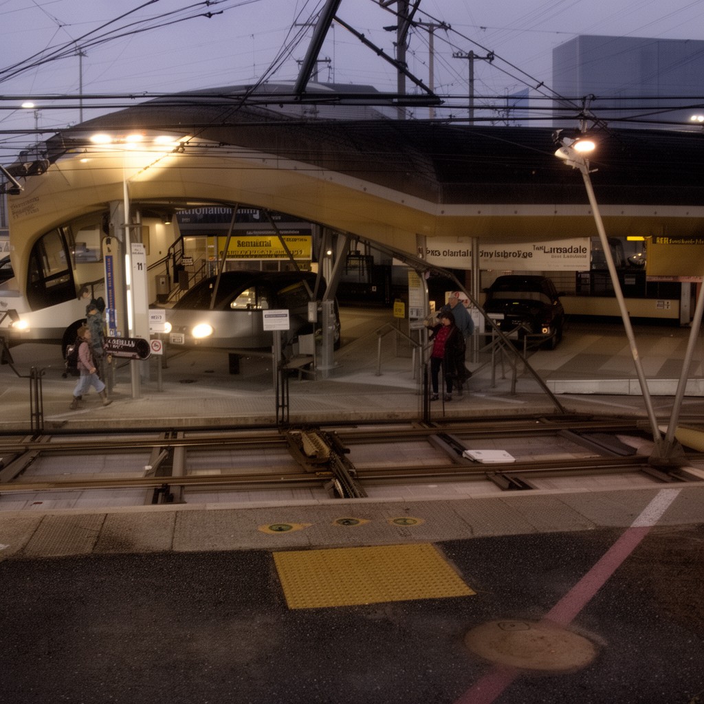 AI-generated illustration of Lansdale/Doylestown Line