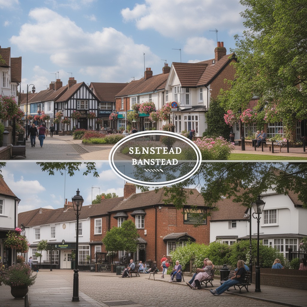 AI-generated illustration of Banstead
