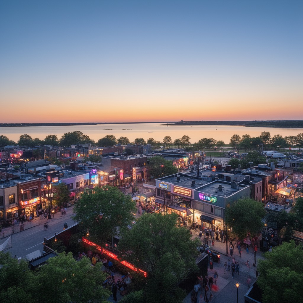 AI-generated illustration of Lakeview