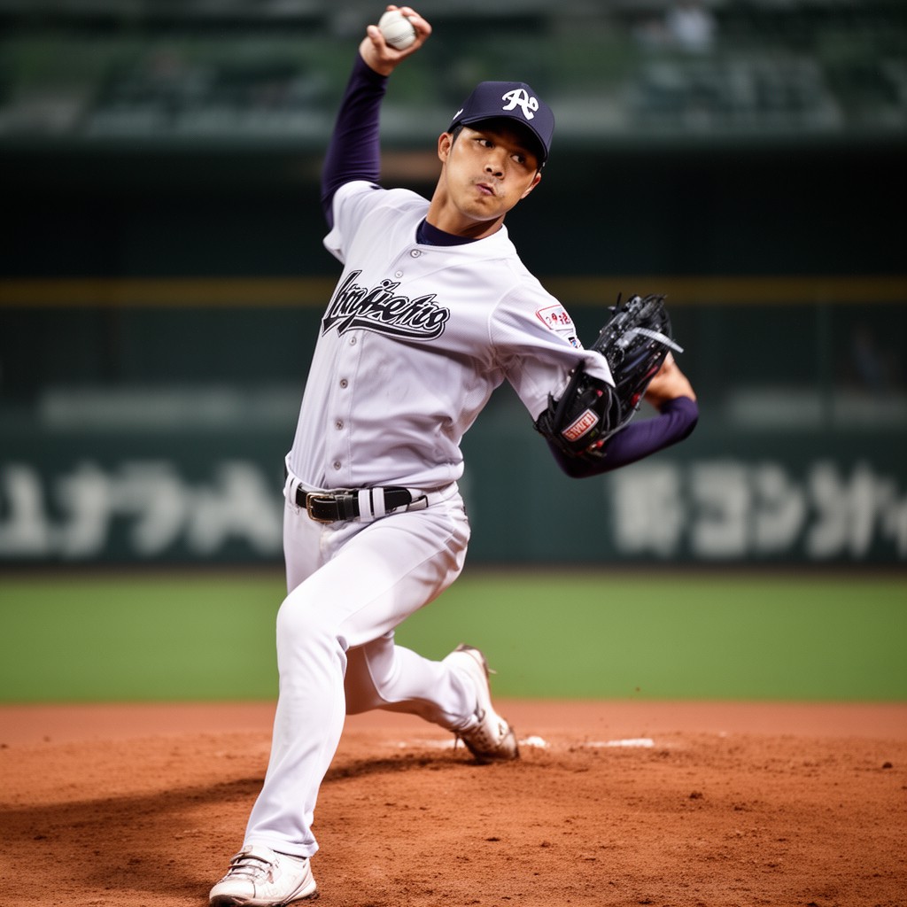 AI-generated illustration of Shintaro Fujinami