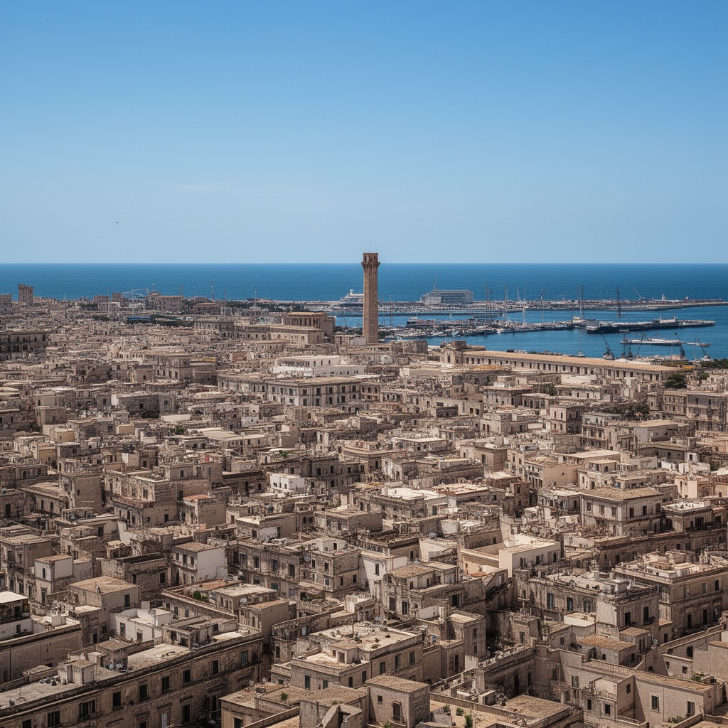 AI-generated illustration of Bari