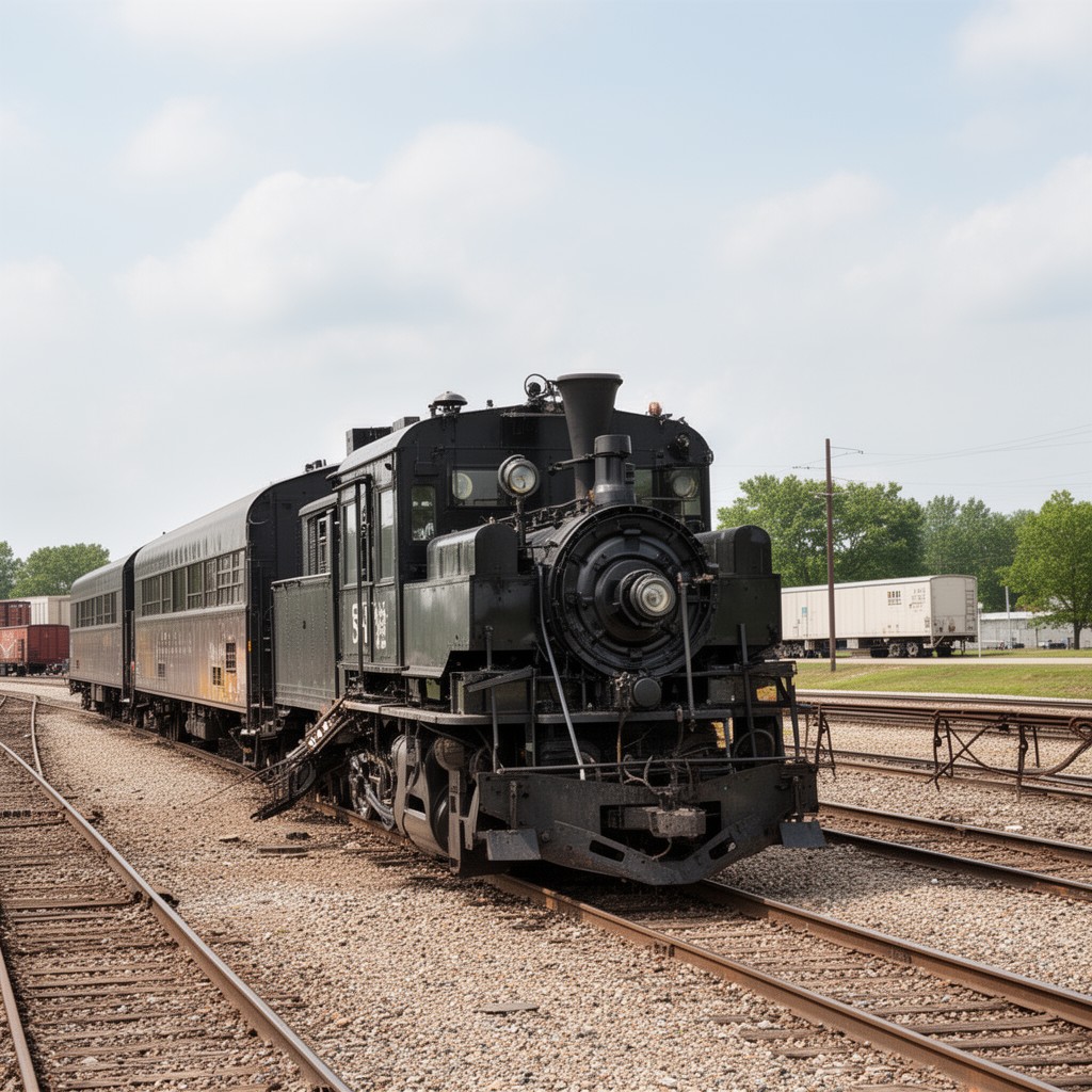AI-generated illustration of Missouri Pacific Railroad
