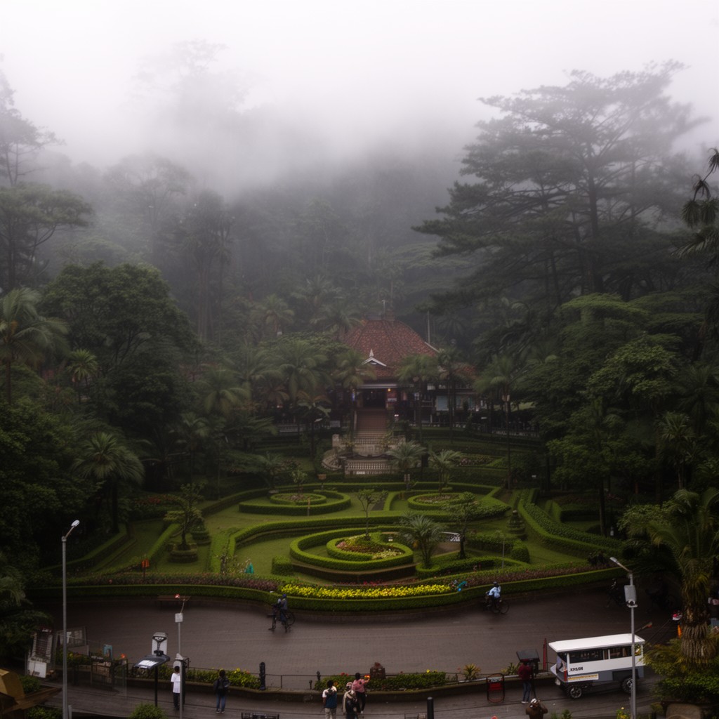 AI-generated illustration of Bogor