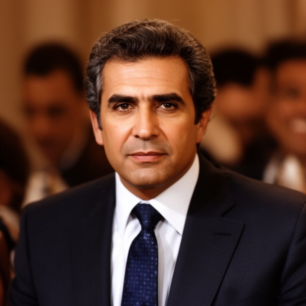 AI-generated illustration of Michel Dimitri Chalhoub