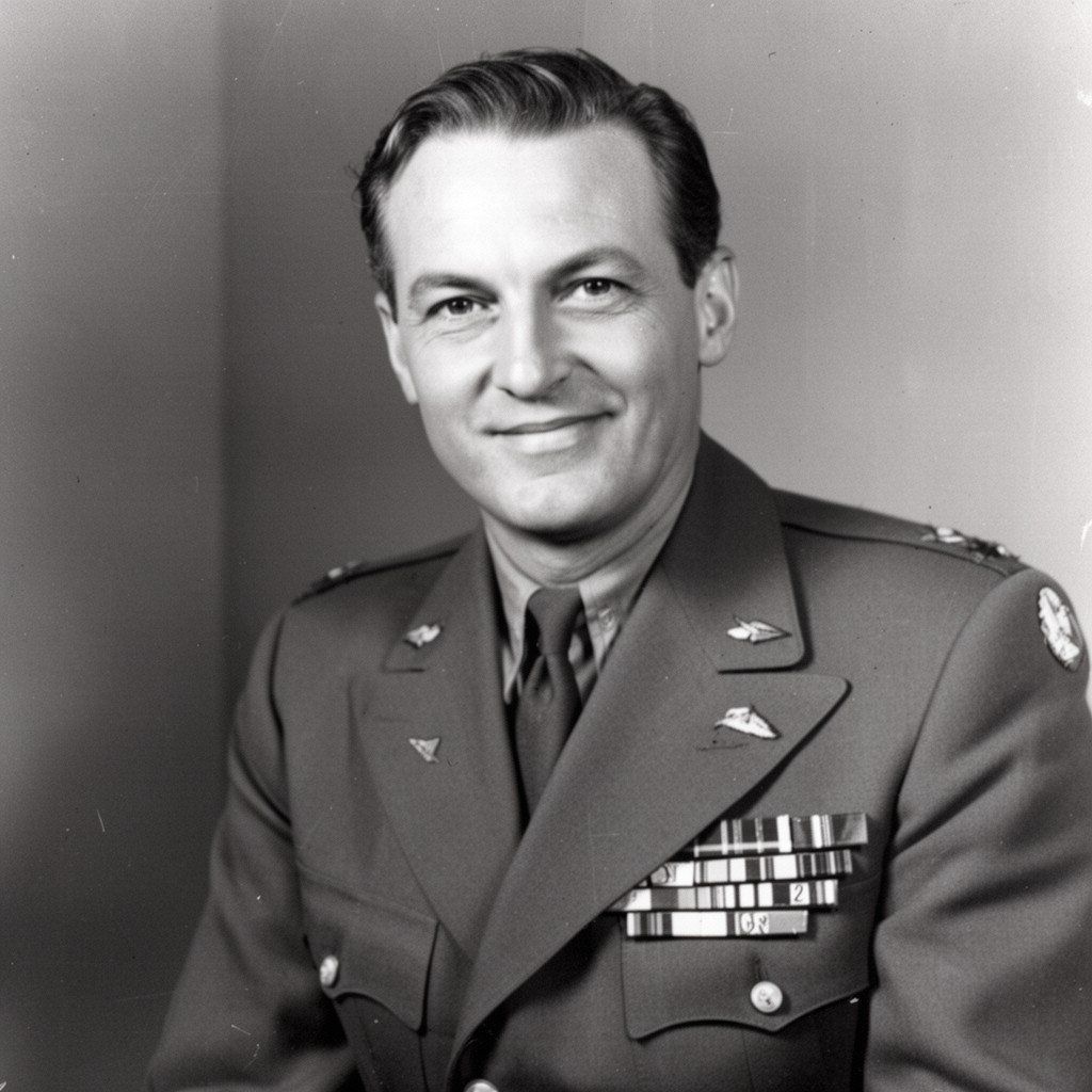 AI-generated illustration of Hugh S. Johnson