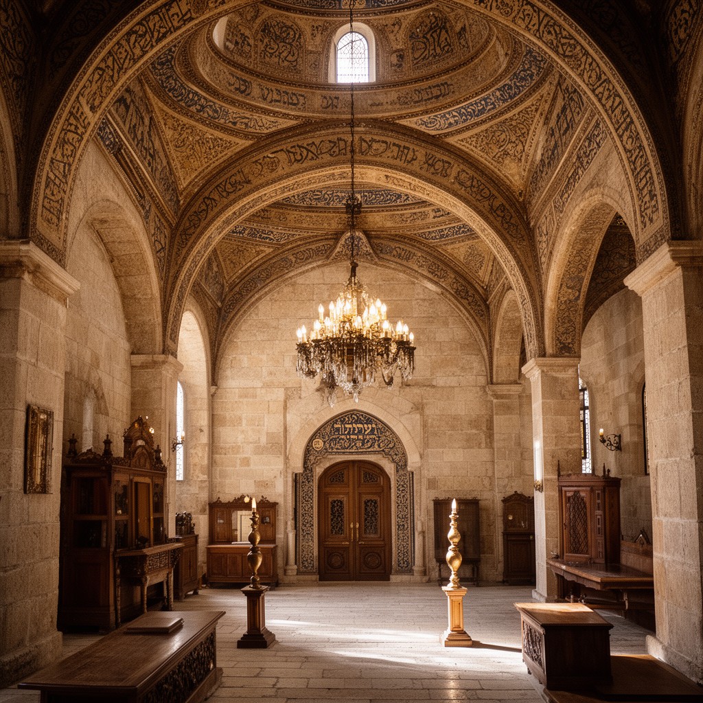 AI-generated illustration of Abuhav Synagogue