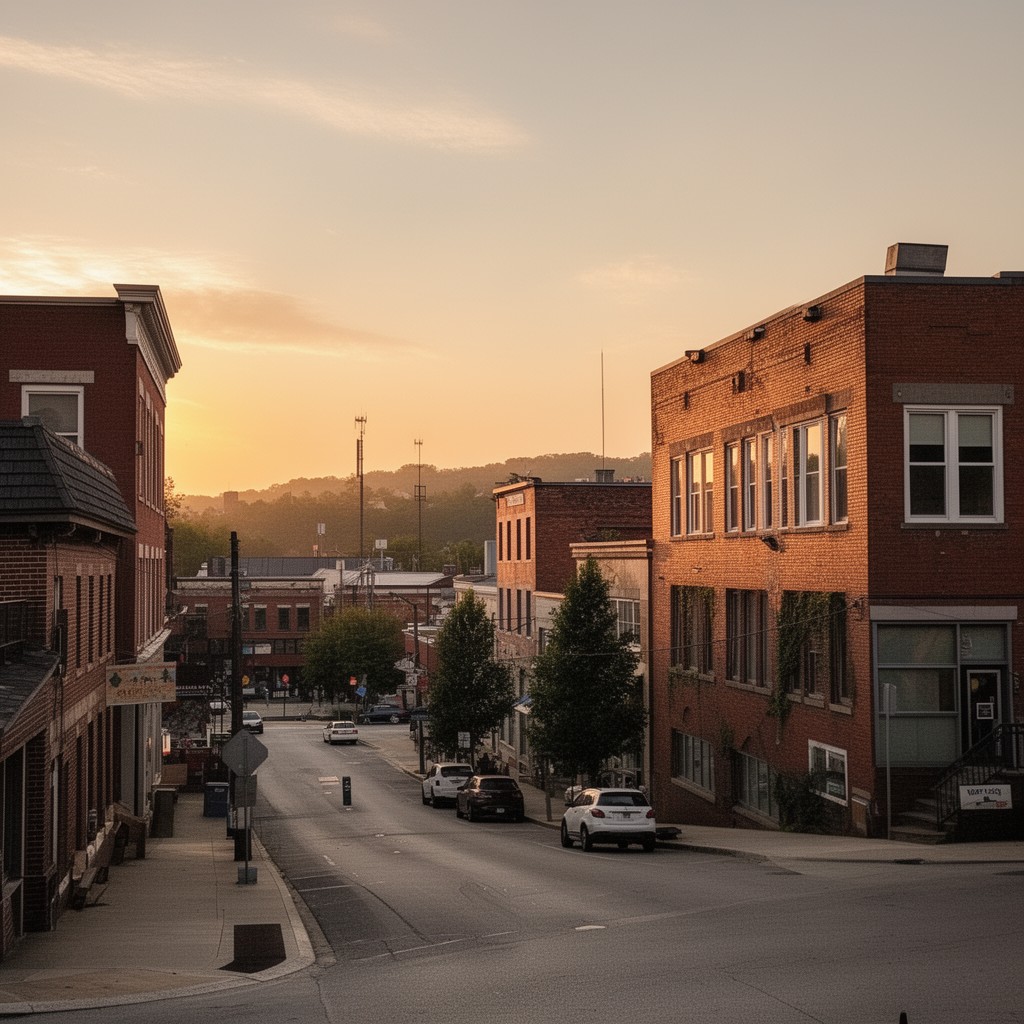 AI-generated illustration of Reidsville, North Carolina