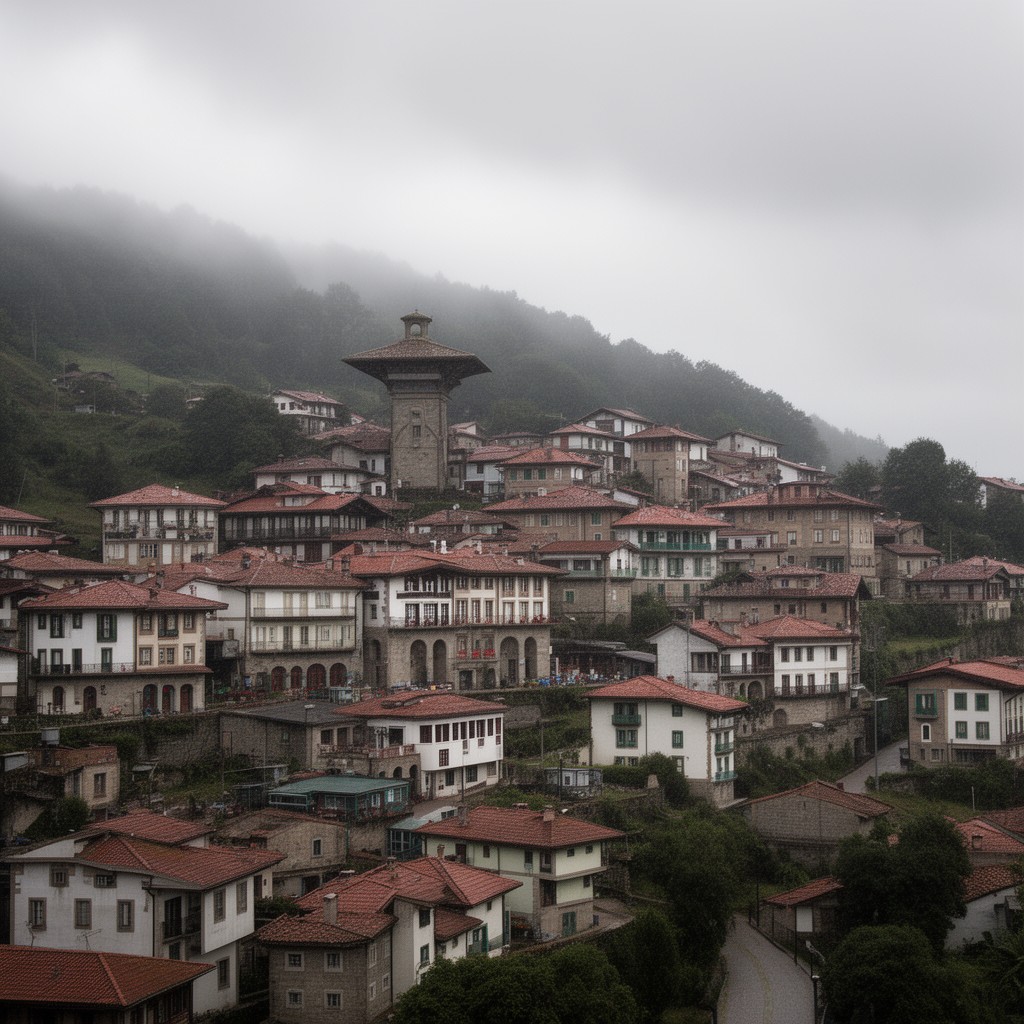 AI-generated illustration of Basque Country