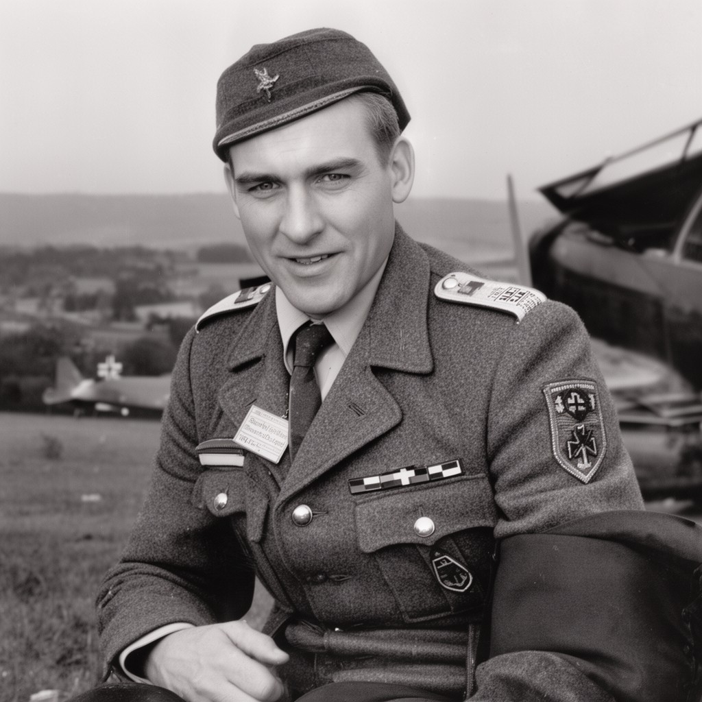 AI-generated illustration of Gerhard Schöpfel