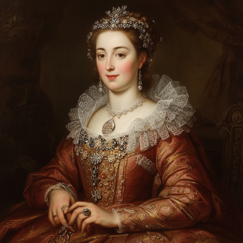 AI-generated illustration of Elizabeth Stuart